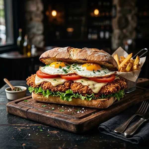 Sándwich de Milanesa Completo